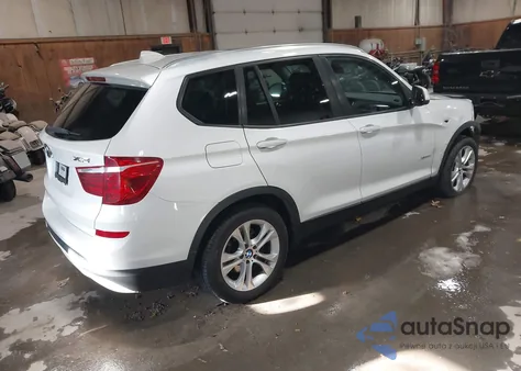 2017 BMW X3 xDrive35I z USA, uszkodzony, nr VIN 5UXWX7C35H0W39375